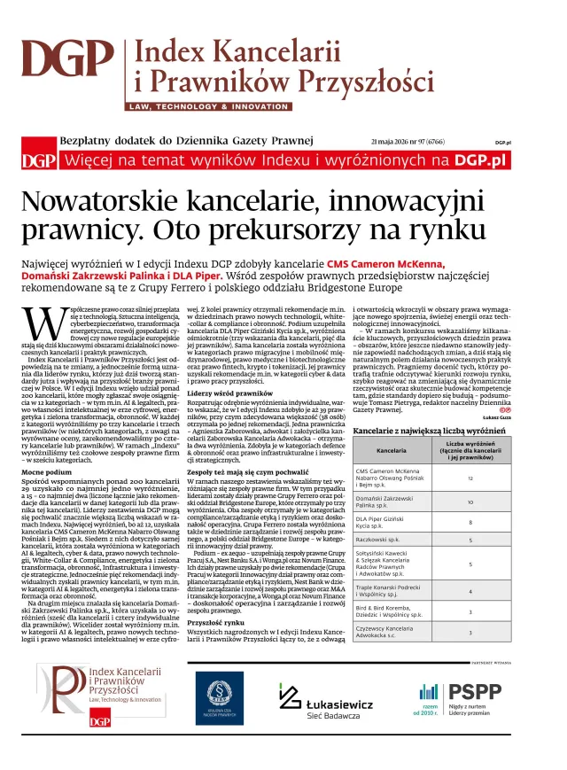 INDEX KANCELARII I PRAWNIKÓW PRZYSZŁOŚCI