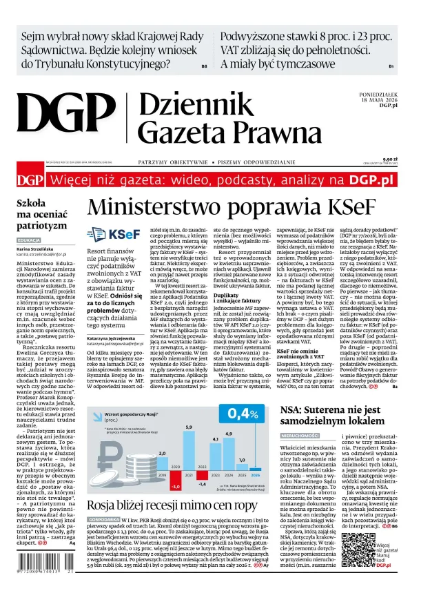 DZIENNIK GAZETA PRAWNA