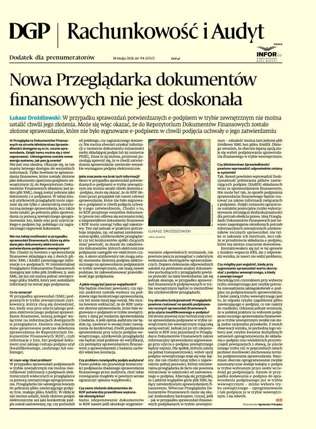 RACHUNKOWOŚĆ I AUDYT