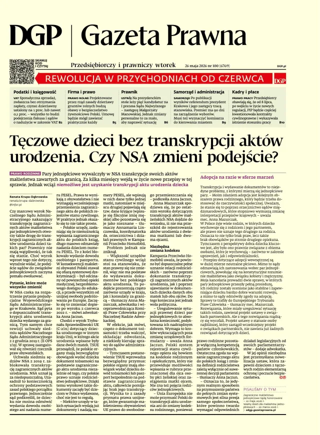 GAZETA PRAWNA