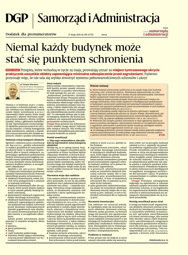 SAMORZĄD I ADMINISTRACJA