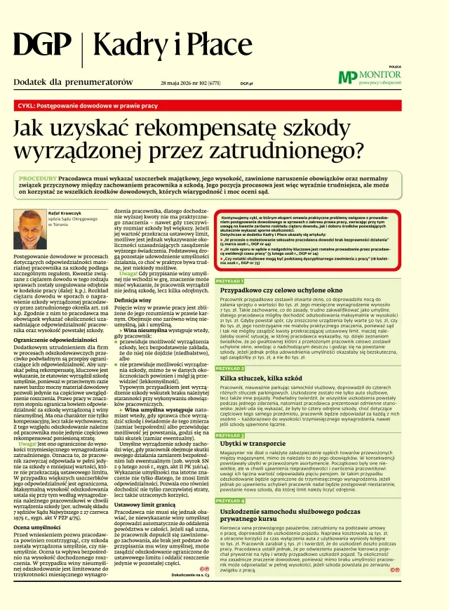 KADRY I PŁACE