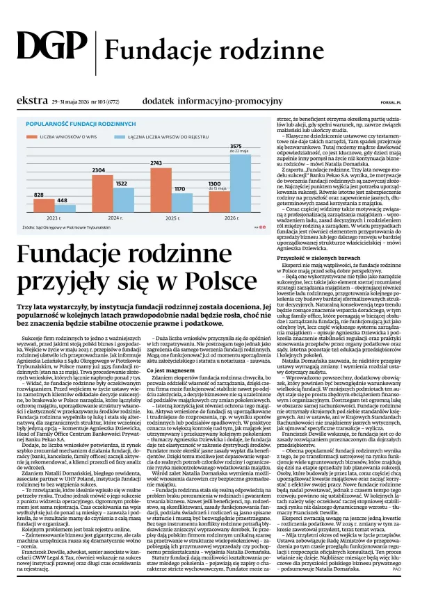 FUNDACJE RODZINNE