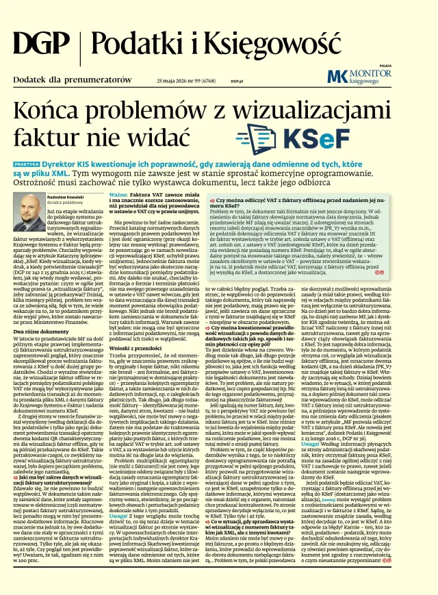 PODATKI I KSIĘGOWOŚĆ
