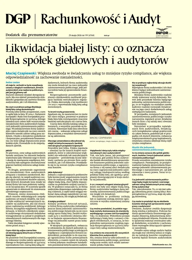 RACHUNKOWOŚĆ I AUDYT