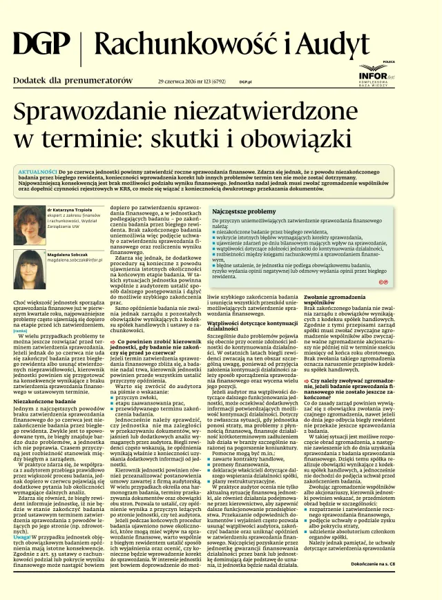 RACHUNKOWOŚĆ I AUDYT