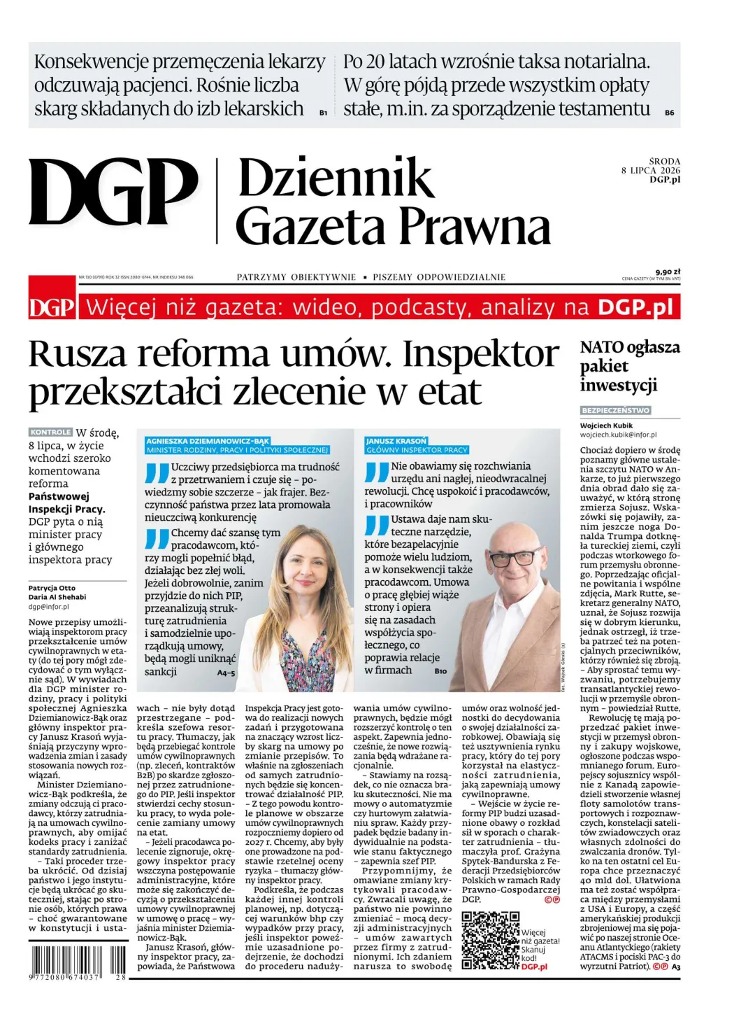 DZIENNIK GAZETA PRAWNA