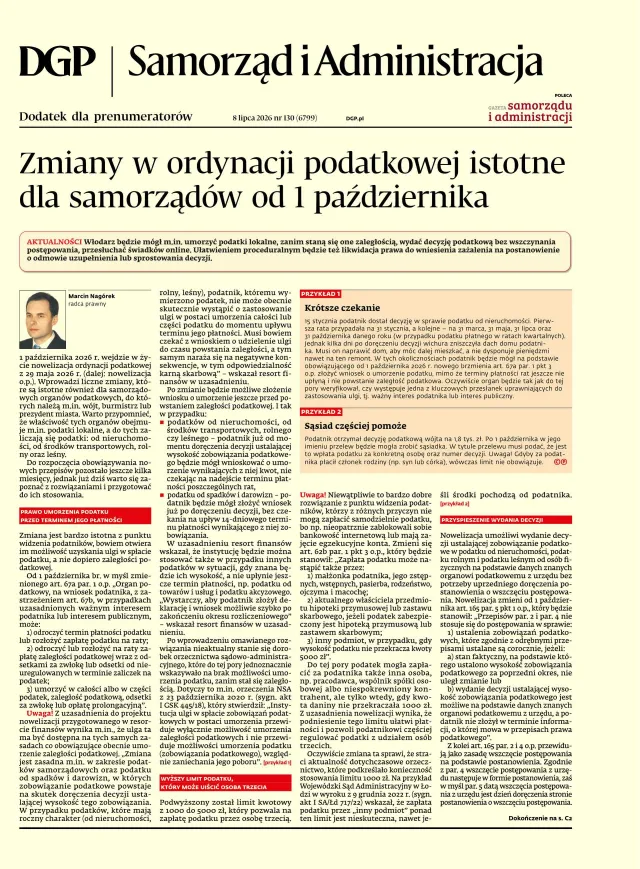 SAMORZĄD I ADMINISTRACJA