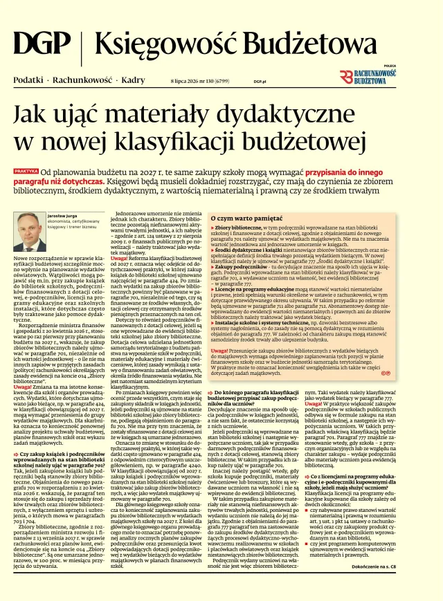 KSIĘGOWOŚĆ BUDŻETOWA