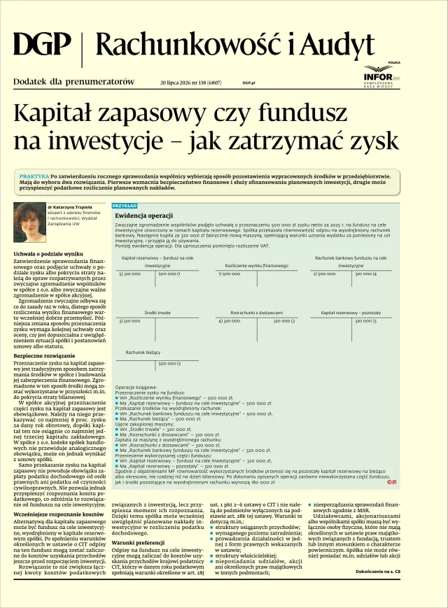 RACHUNKOWOŚĆ I AUDYT