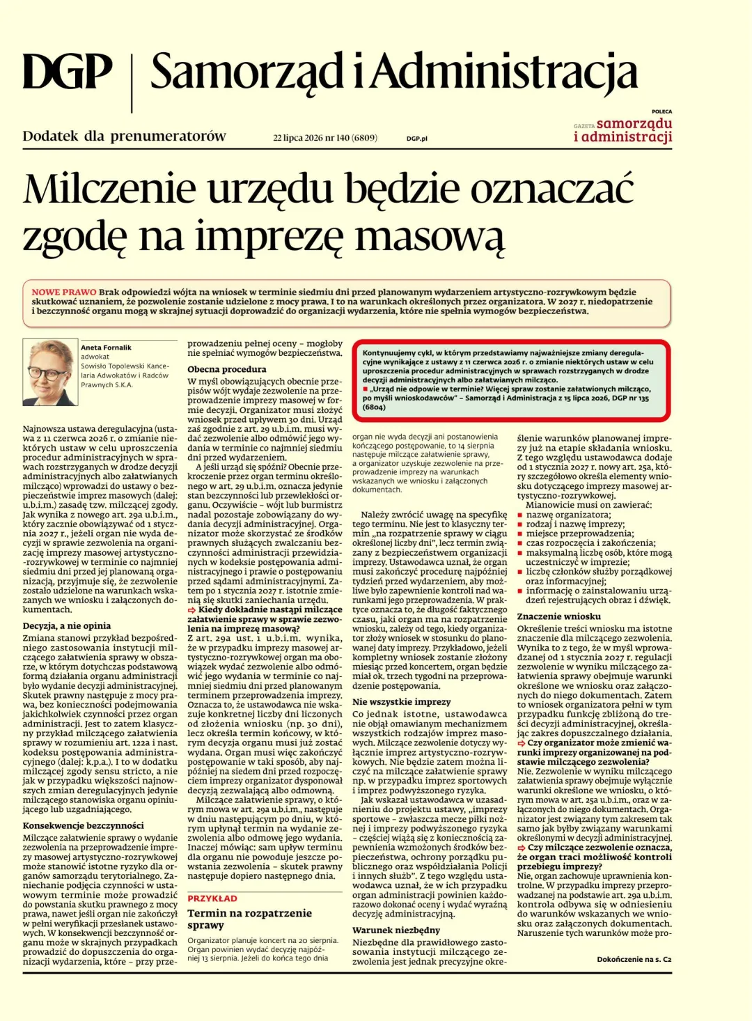 SAMORZĄD I ADMINISTRACJA