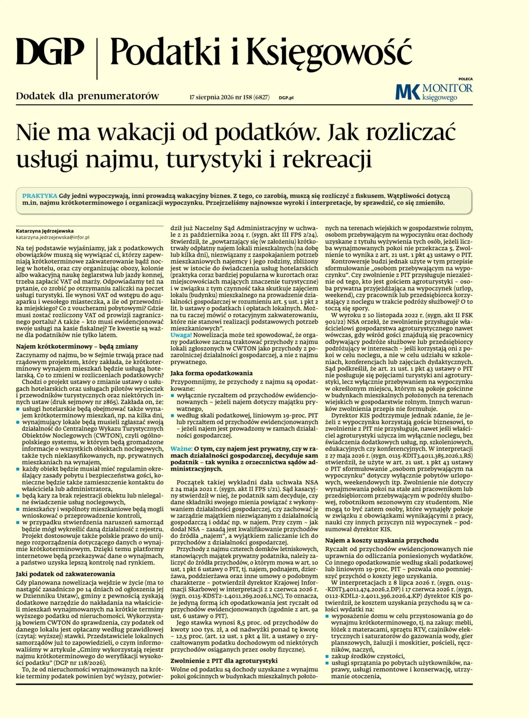 PODATKI I KSIĘGOWOŚĆ