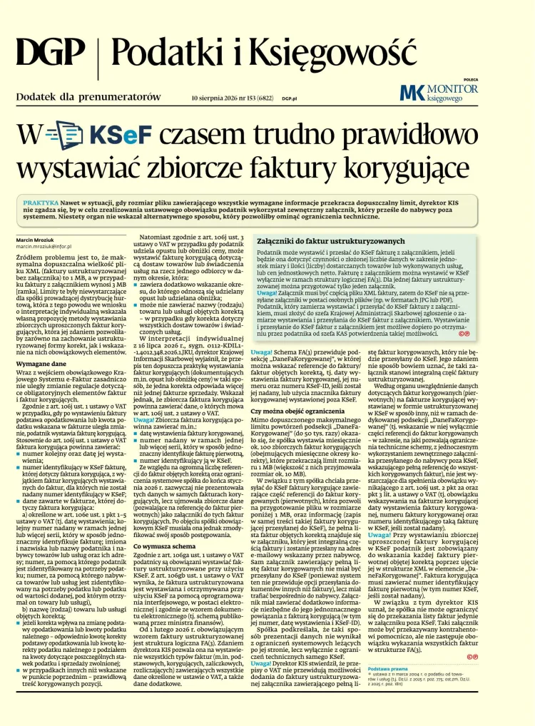PODATKI I KSIĘGOWOŚĆ