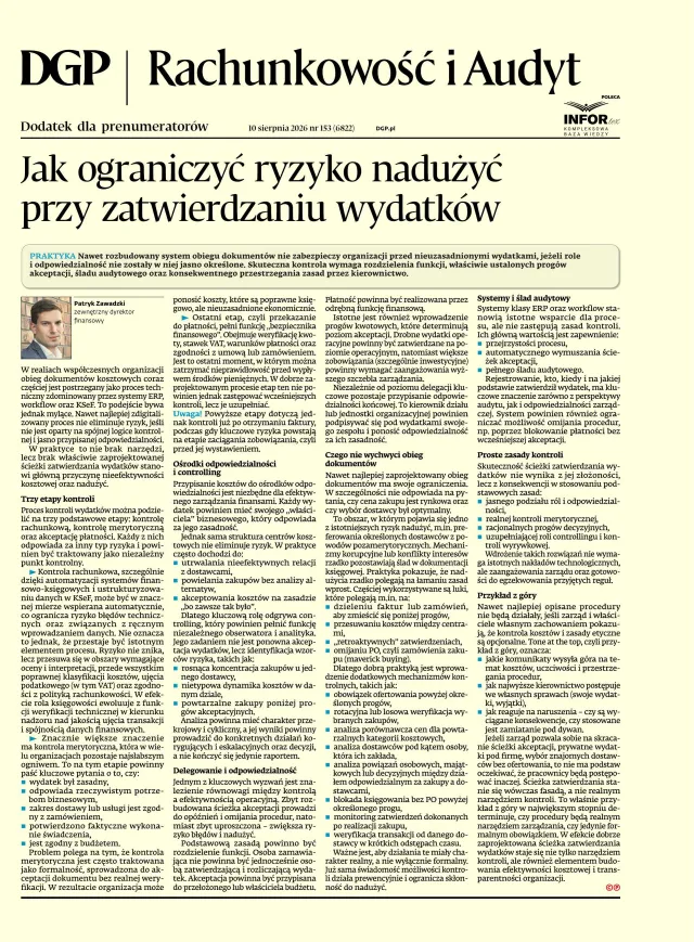 RACHUNKOWOŚĆ I AUDYT