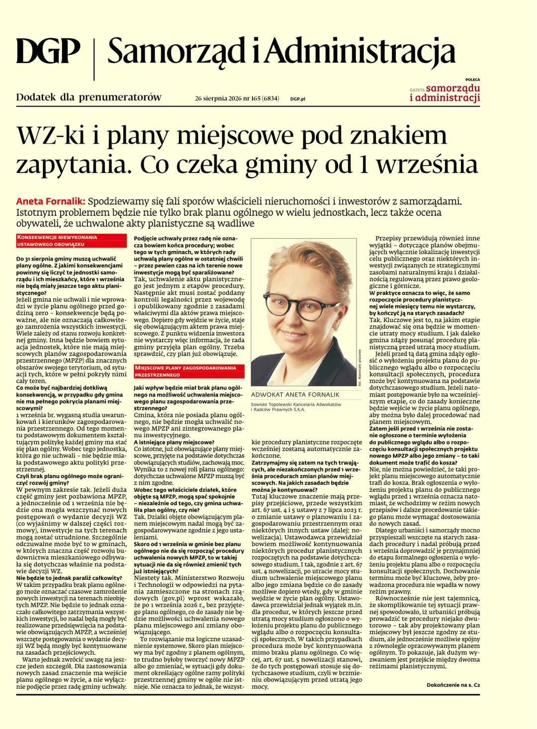 SAMORZĄD I ADMINISTRACJA