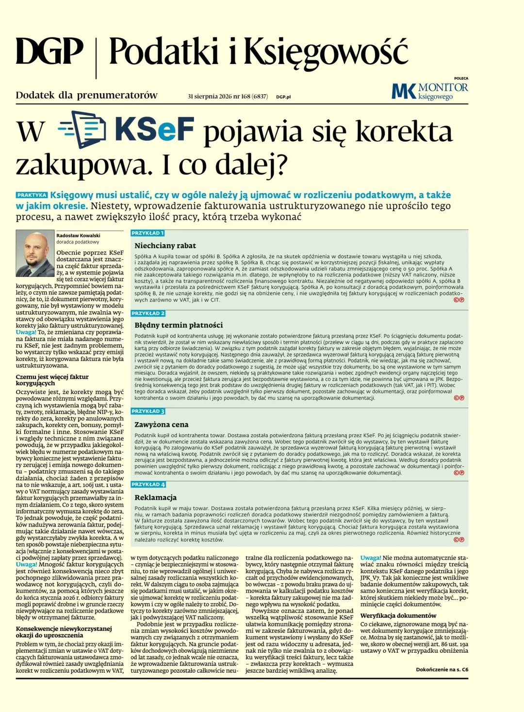 PODATKI I KSIĘGOWOŚĆ