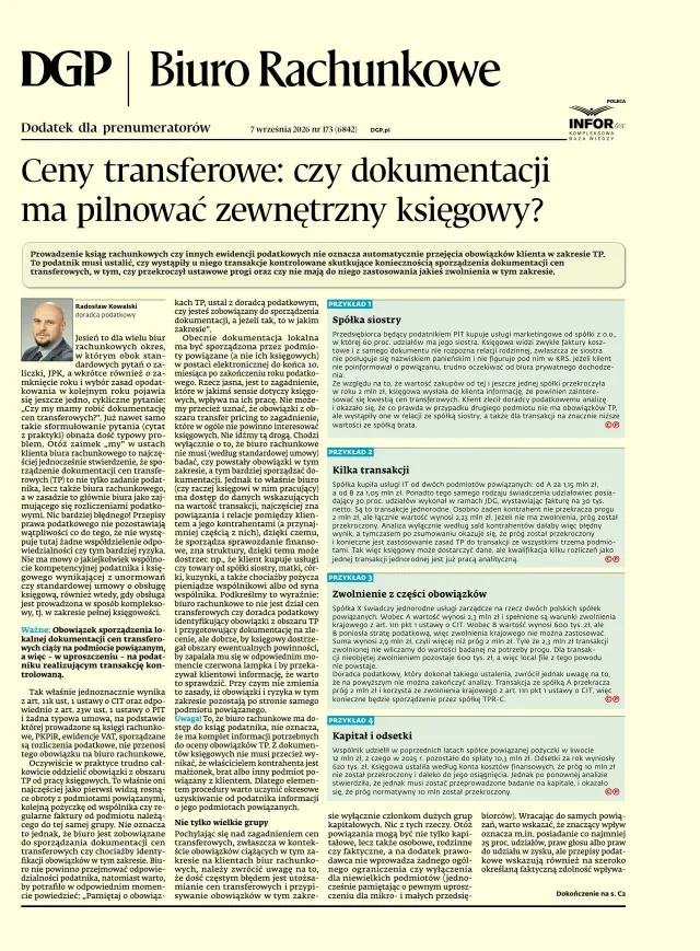 BIURO RACHUNKOWE