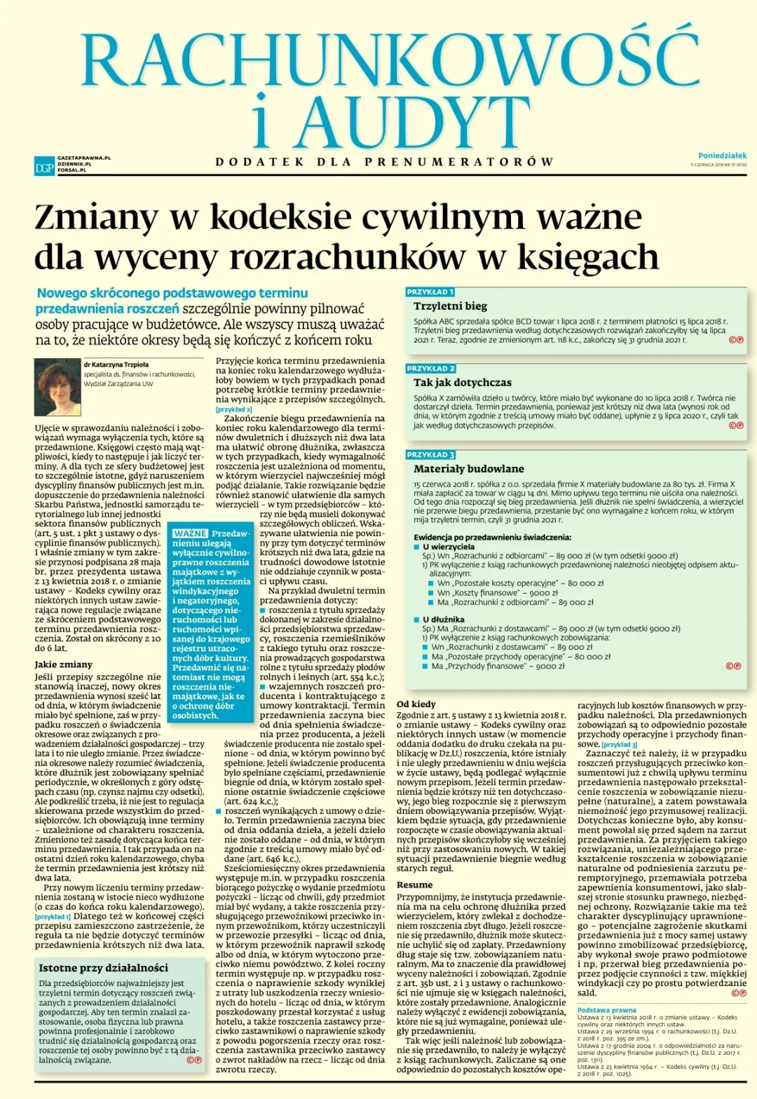 RACHUNKOWOŚĆ I AUDYT
