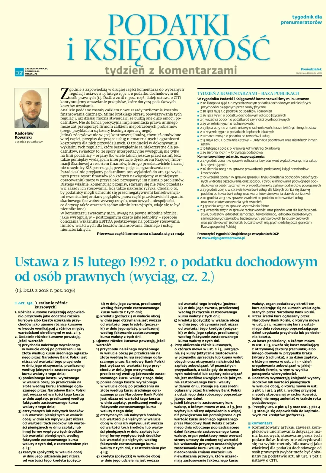 PODATKI I KSIĘGOWOŚĆ