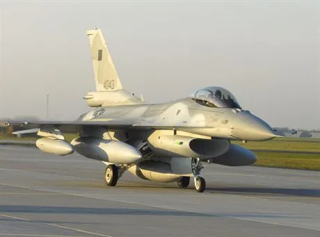 08.11.2006Poznan F16 na Krzesinachnz F16 na plzcie lotniskafoto Wojtek Wardejn APP