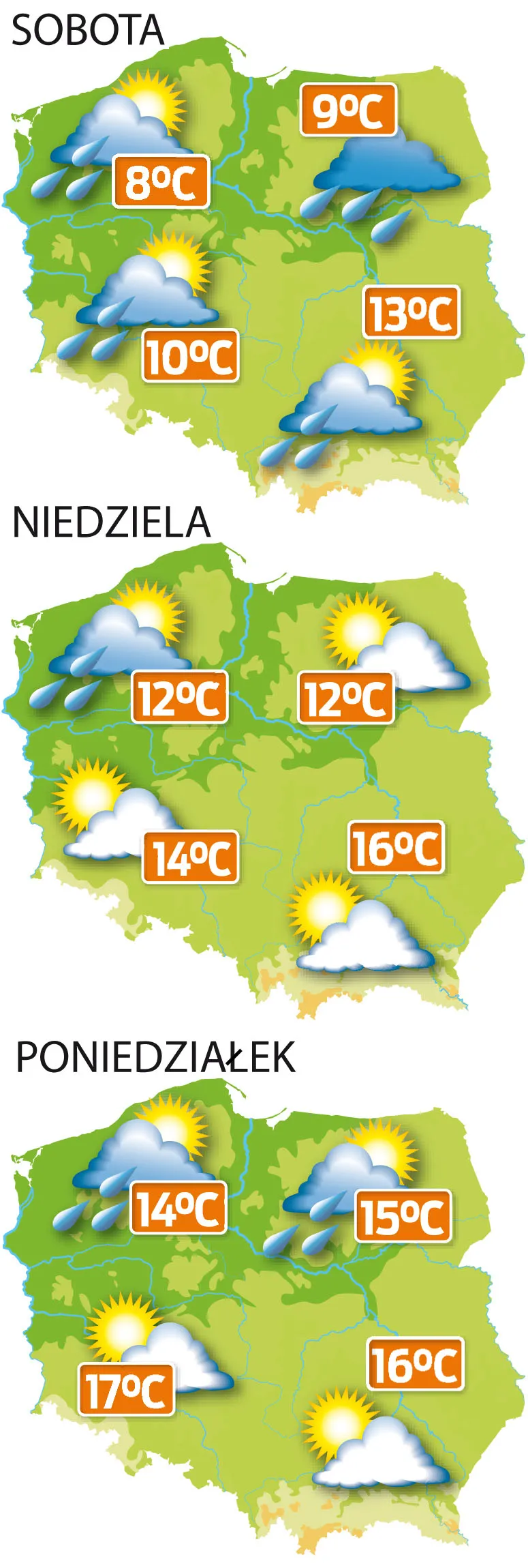 W niedzielę będzie ciepło