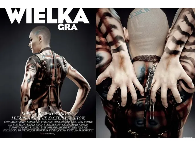 Sonia Bohosiewicz w "Machinie" (styczeń 2010)