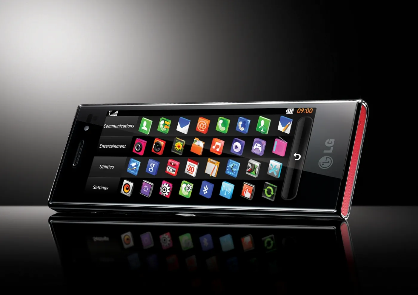 Czekoladowy telefon od LG
