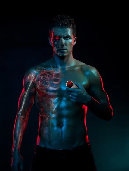 David Beckham bawi się w Terminatora