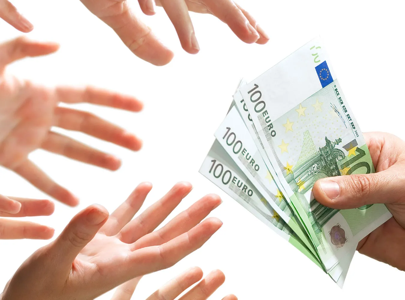 Pijany golas rozdawał pieniądze na lotnisku