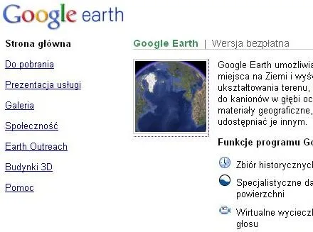 Google Earth pokazuje zmiany klimatu