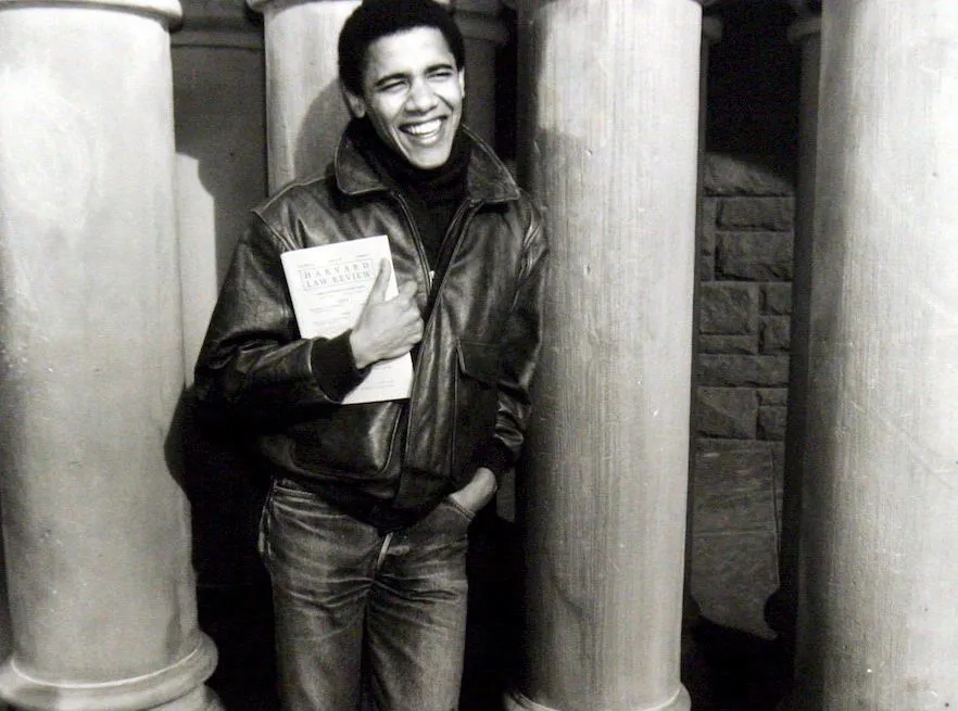 Barack Obama w czasie studiów na Harvardzie