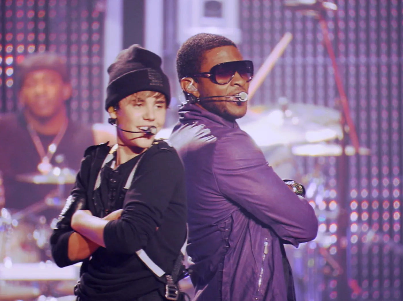 Justin i Usher już w świątecznym nastroju