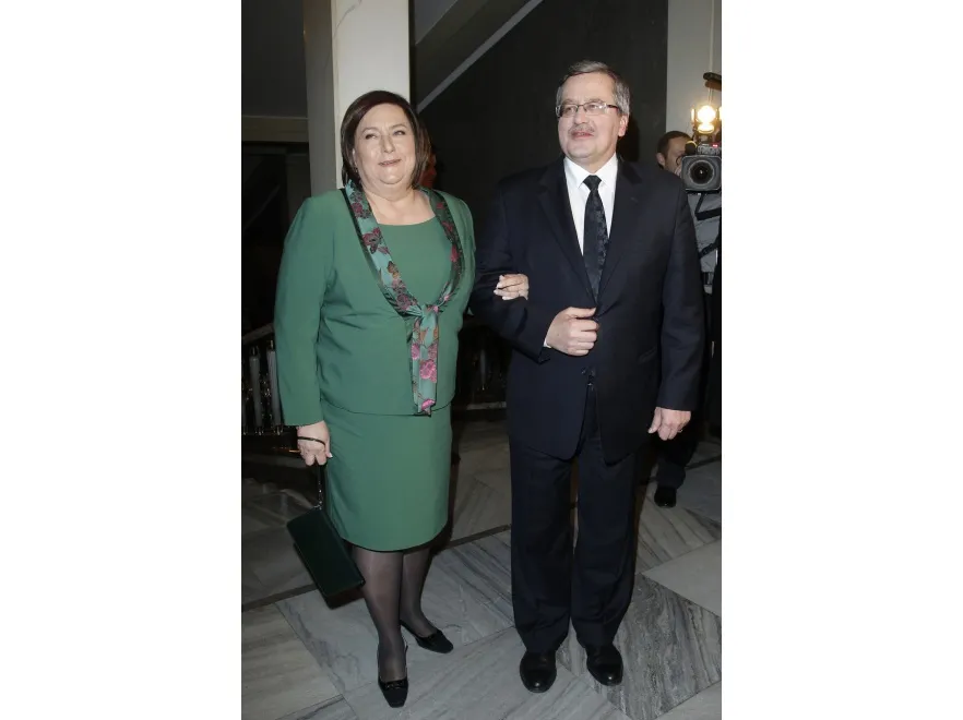 Anna i Bronisław Komorowscy.