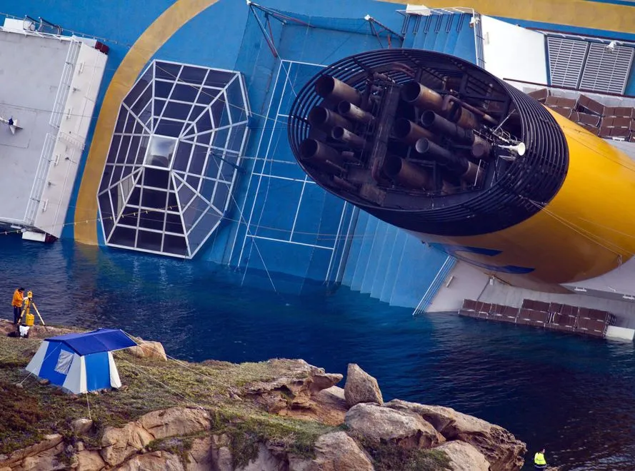 Wrak statku Costa Concordia