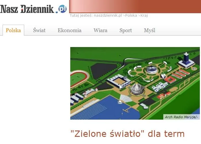 Ojciec Tadeusz Rydzyk wybuduje termy w Toruniu