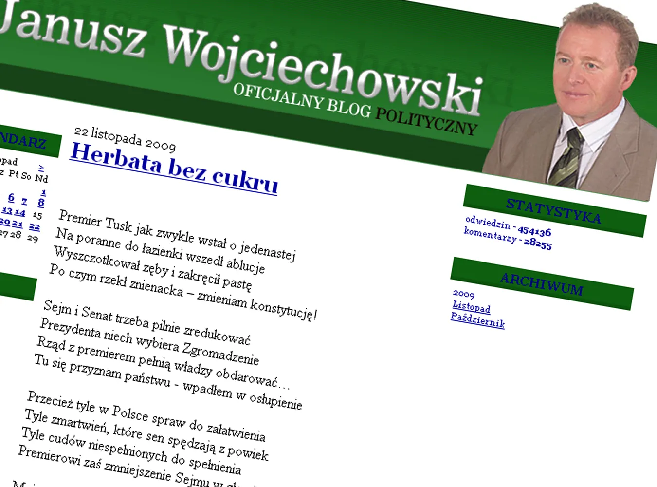 Europoseł Janusz Wojciechowski pisze wiersze