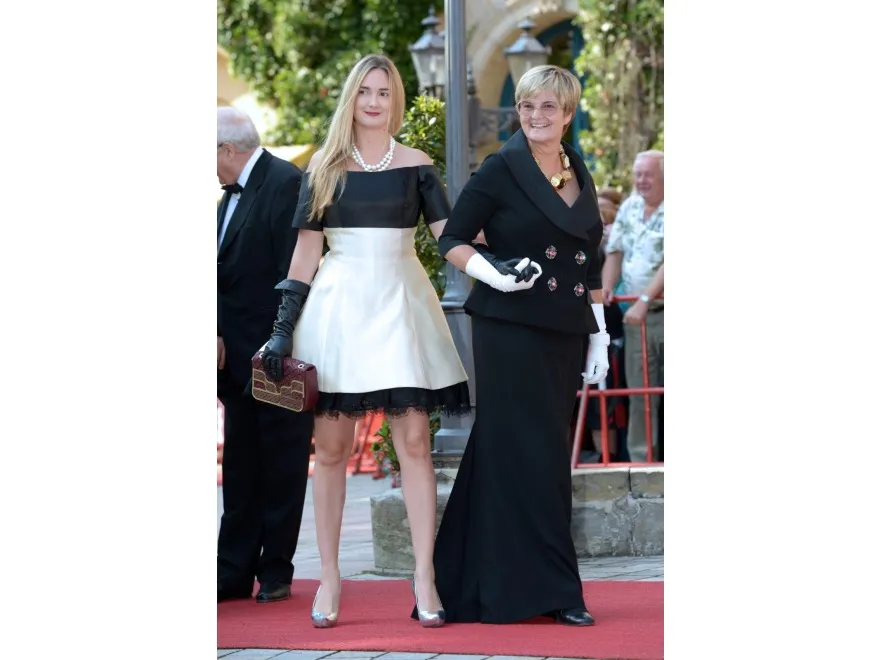 Księżna Gloria i księzniczka Elisabeth 
