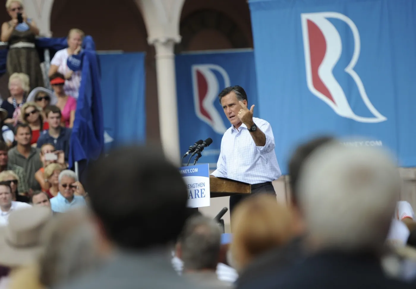 Mitt Romney prowadzi kampanię wyborczą na Florydzie