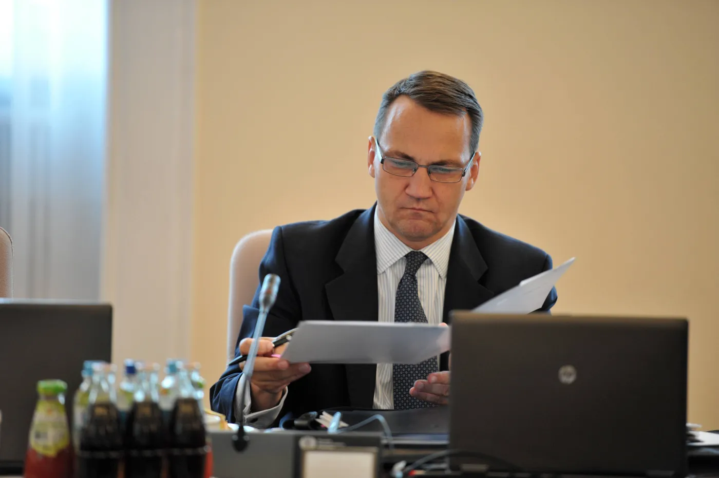 Radosław Sikorski, szef MSZ