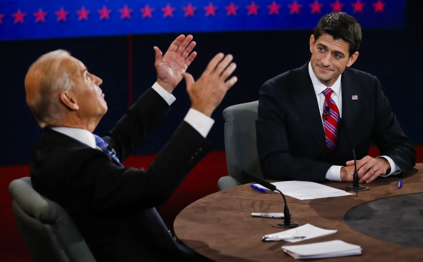 Debata w USA: Joe Biden konrta Paul Ray