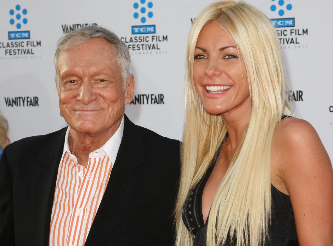 Hugh Heffner z żoną Crystal 