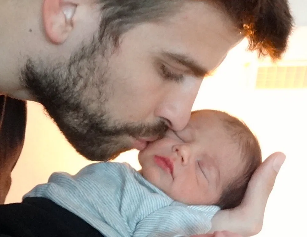 Oto syn Gerarda Pique i Shakiry. ZDJĘCIE