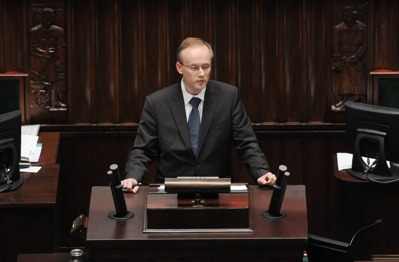 Prezes IPN Łukasz Kamiński