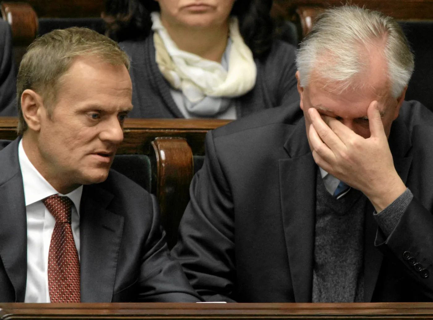 Donald Tusk i Jarosław Gowin