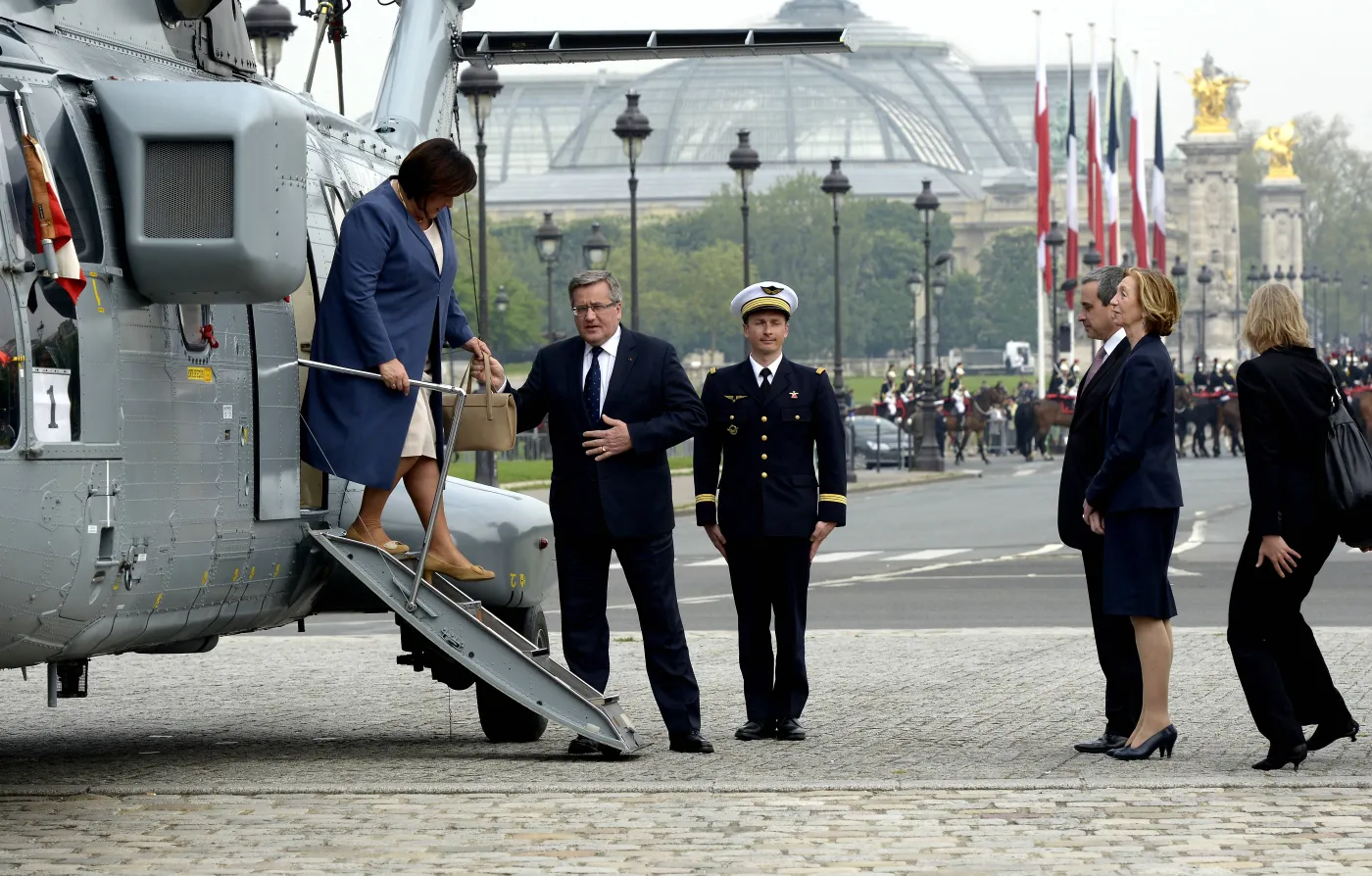 Prezydent Bronisław Komorowski w Paryżu. ZDJĘCIA
