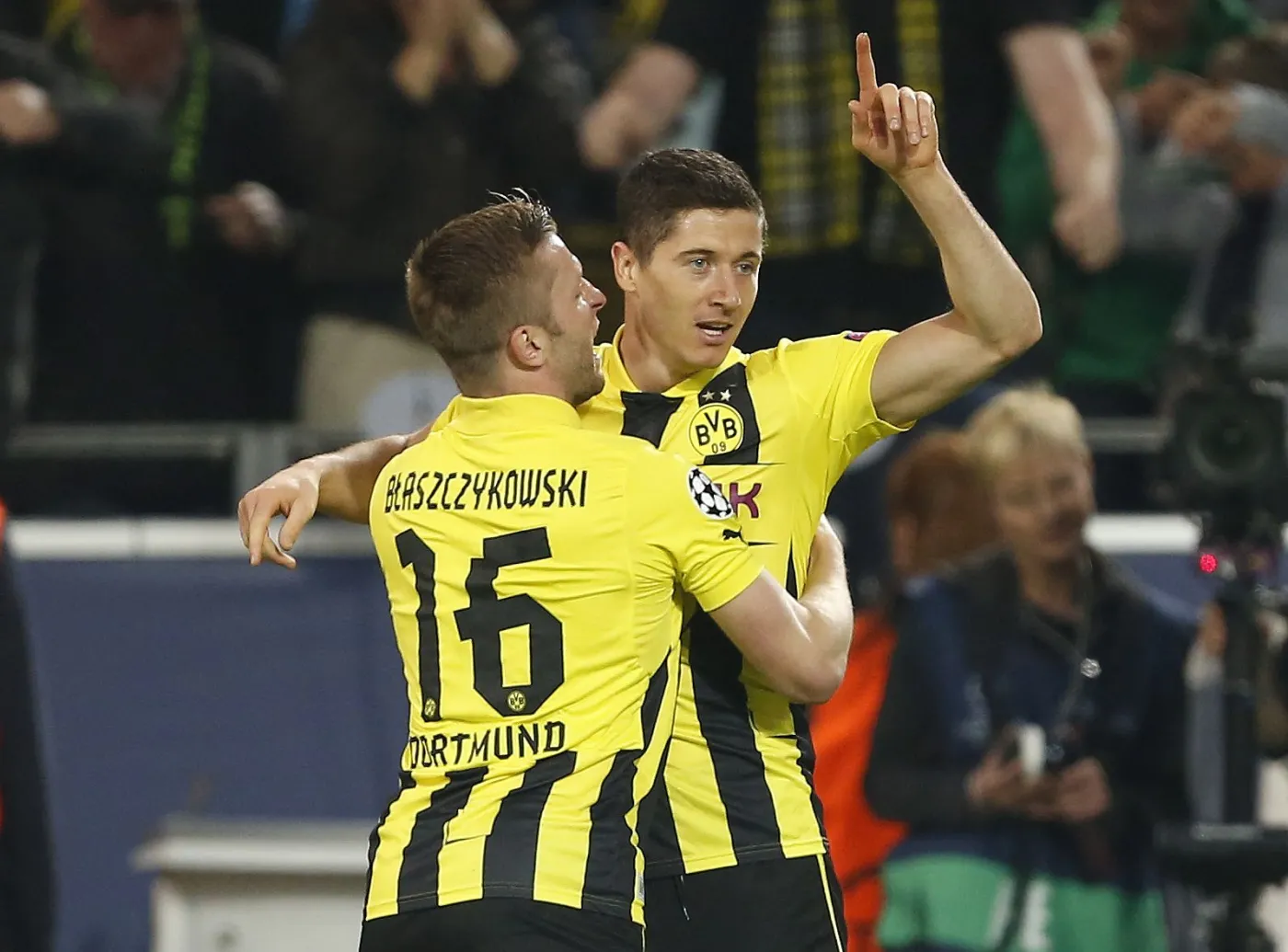 Jakub Błaszczykowski i Robert Lewandowski