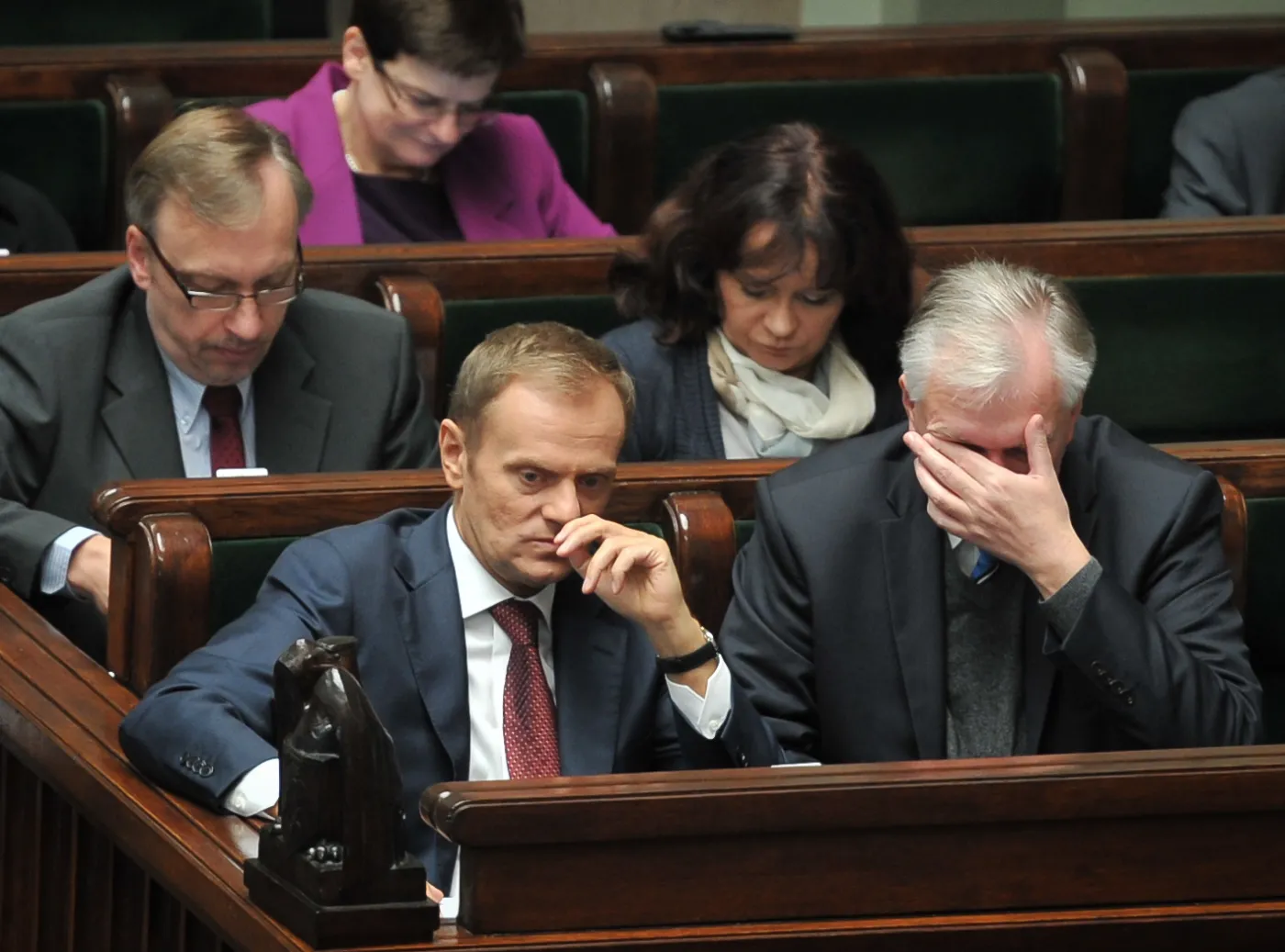 Donald Tusk i Jarosław Gowin