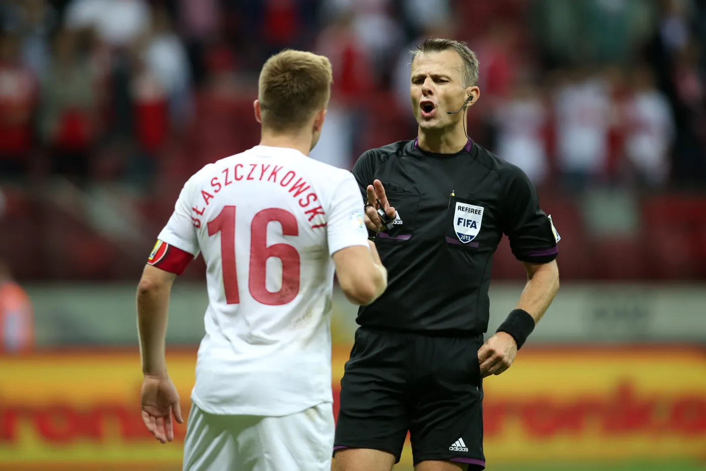 Jakub Błaszczykowski i Bjoern Kuipers