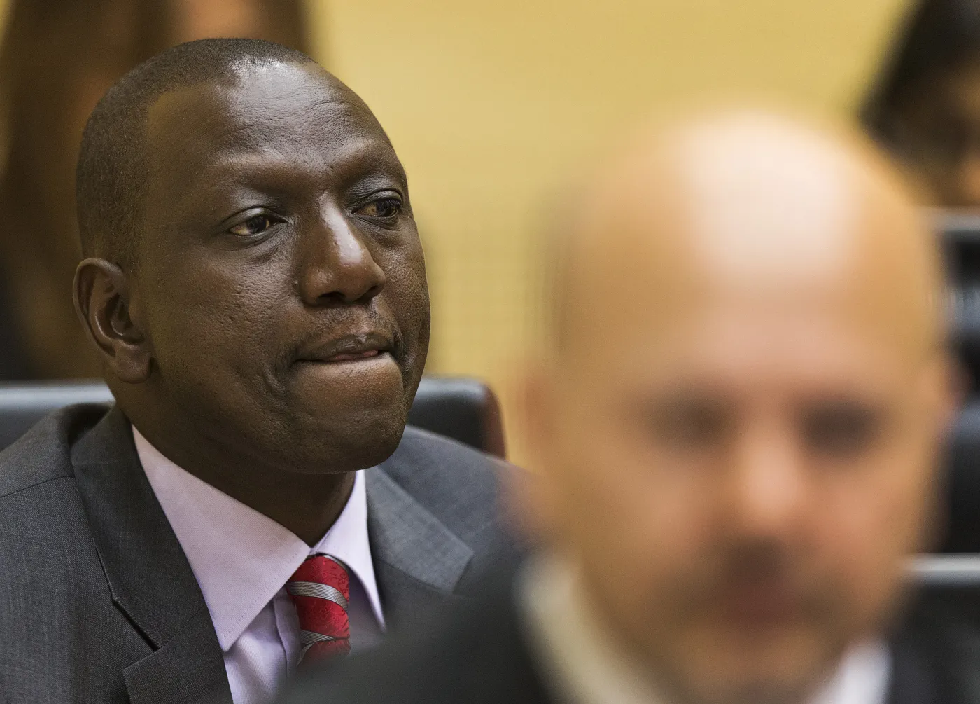 William Ruto przed trybunałem w Hadze