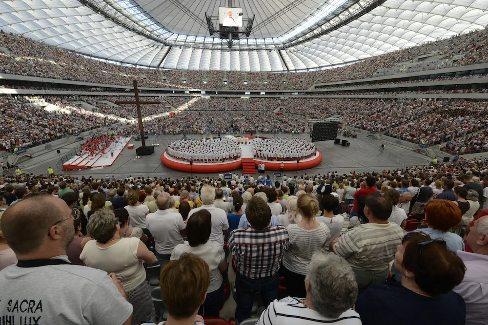 O. Bashobora uzdrawiał na Stadionie Narodowym. ZDJĘCIA